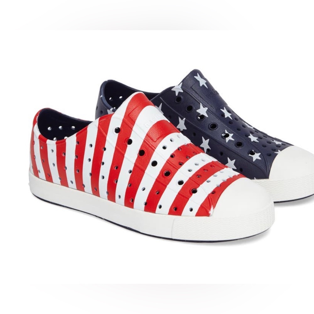 Native Jefferson American flag shoes C12